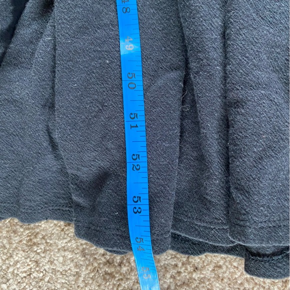 Anthropologie Ruched Tiered Maxi Dress, XL, Black Smocked, Stretchy, Cottagecore - Picture 8 of 10